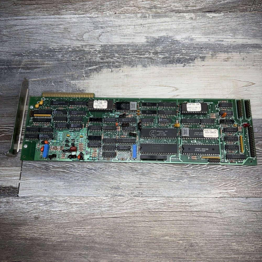 adaptec inc. ACB 2002 ASSY NO. 400076-00 REV.C Controller Card - Untested /parts